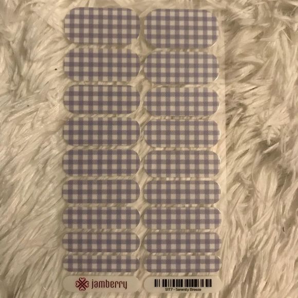 🦚5/20🦚 Jamberry full sheet of serenity breeze - Picture 3 of 3